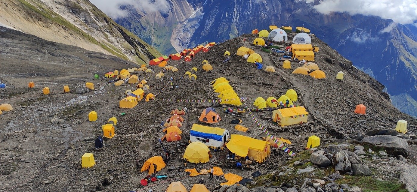Manaslu Base Camp